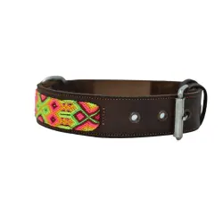 LOYAL COLLAR DE PIEL ARTESANAL TALLA L PARA PERROS