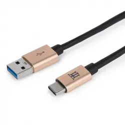 Maillon Cable Tipo-C 3.0 Aluminio Dorado 1m