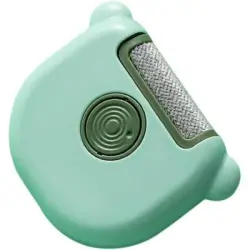 Pawffee Quitapelusas 3 en 1 y cepillo de doble cara pelo mascotas - Verde - 1 pieza