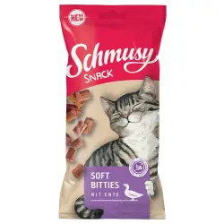 Schmusy Snack Soft Bitties snack para gatos - Pato (60 g)