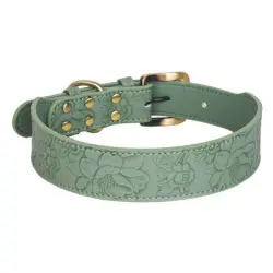 UAMLY collar para perro con estampado floral - XS