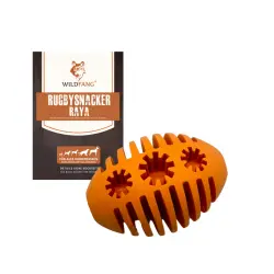 Wildfang pelota de rugby para masticar para perros - 8 x 11 cm
