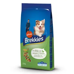 Brekkies con pollo, verduras y cereales - 15 kg