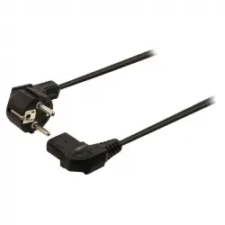 Cable de Alimentación ANGULADO Schuko - IEC de 1,8 Mts
