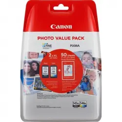 Cartucho de Tinta Original Canon PG-545 XL + CL-546 XL Pack 2 Unidades