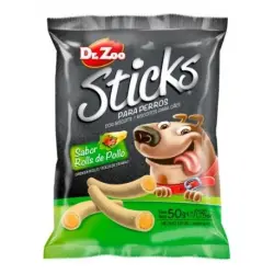 Dr.Zoo Sticks Snack para Perros Sabor Roll de Pollo, 1 x 50 gr