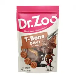 Dr.Zoo T-Bone Bites Snack para Perros con Carne, 1 x 130 gr