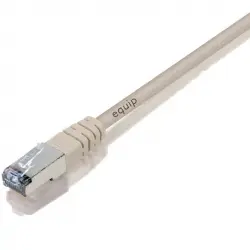 Equip Cable de Red RJ45 S/FTP Apantallado Libre de Halógenos Cat.6 Gris 10m