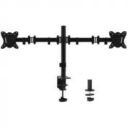 Equip Soporte de Mesa para 2 Pantallas 13"-27" VESA 100x100 Máx 8Kg