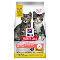 Hill's Kitten Perfect Digestion Science Plan con pollo y arroz integral - 7 kg