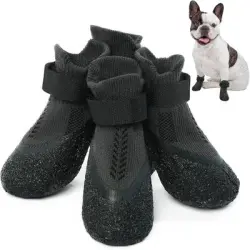 IntiMeg Calcetines antideslizantes para cachorros - XL, ancho de la suela: 5,6 cm