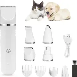 IntiMeg Cortapelos 4 en 1 para gatos y perros - Una pieza