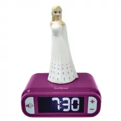 Lexibook Disney Frozen 2 Reloj Despertador con Luz