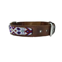 LOYAL COLLAR DE PIEL ARTESANAL TALLA L PARA PERROS