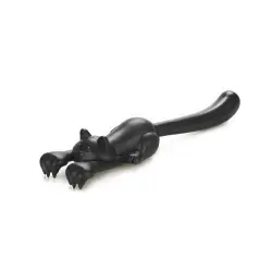 Rascador Curious Cat de espalda extensible color Negro