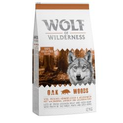 Wolf of Wilderness Oak Woods con jabalí - 12 kg