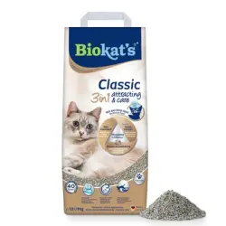Biokat's Classic Attracting & Care arena aglomerante para gatos - 10 l
