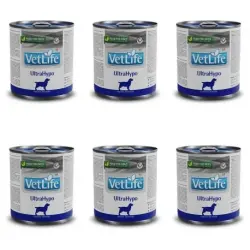Farmina VetLife Ultrahypo Comida Húmeda para Perros, 6x300gr