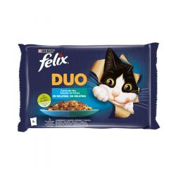 Felix Fantastic Duo Pescado en Gelatina sobre - Multipack 4