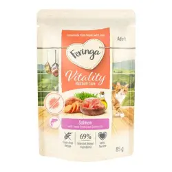 Feringa Vitality Hairball Care - Pack Ahorro - Salmón 24 x 85 g