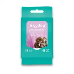 Freedog Toallitas Húmedas con Lavanda y Vainilla para perros y gatos