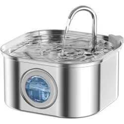 IntiMeg Fuente de agua para mascotas de 3,2 litros - 1 pieza