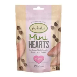 Lukullus Puppy «Mini Hearts» snacks con pollo (sin cereales) - 75 g