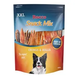 Rocco Snack Mix Chings y Rolls - Pack XXL - Rolls y Chings con pollo 1 kg