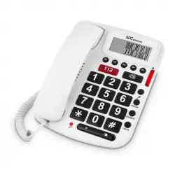 SPC Comfort Volume Teléfono Fijo Blanco
