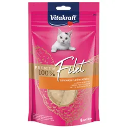 Vitakraft Premium Filet snack para gatos - Pollo (70 g)