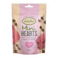 75 g Lukullus Puppy «Mini Hearts» snacks con ternera (sin cereales) - 75 g