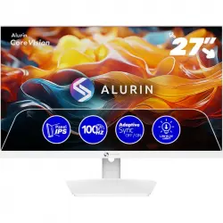 Alurin ALU-27-100IPS-F 27" IPS FHD 100Hz Freesync Blanco