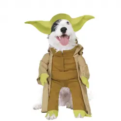 Disfraz Yoda deluxe de Star Wars para perro