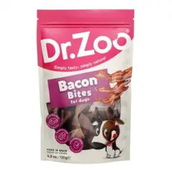 Dr.Zoo Bacon Bites Snack para Perros con Bacon, 1 x 450 gr