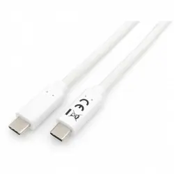 Equip Cable USB-C 3.2 5G Macho/Macho 2m Blanco