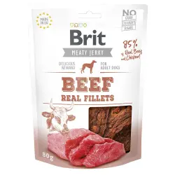 Filetes de vacuno Brit Jerky - 3 x 80 g