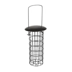 Flamingo Comedero Soporte para Bolas de Grasa para pájaros 10 x 10 x 18 cm