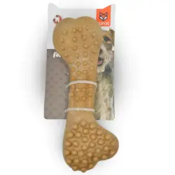 Fofos Mordedor hueso de madera para perros - 17.5 cm x 6 cm x 3.5 cm