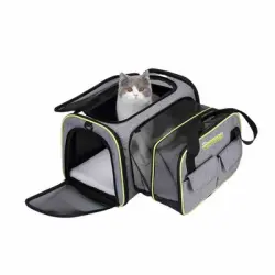 FurryFusion Bolsa de transporte expandible para perros y gatos - Artículo 1