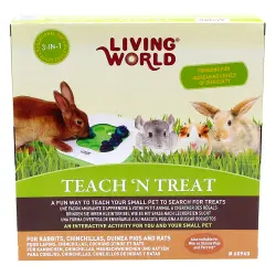 inteligencia para conejos Living World  3 en 1 - 24 x 24 cm
