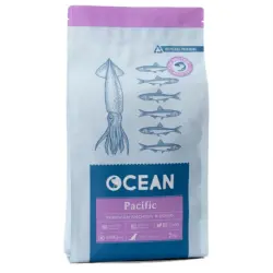 Ocean Pacific Pienso para Perros con Anchoveta Peruana y Calamar, 12 Kg
