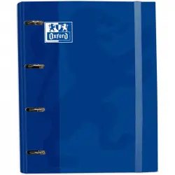 Oxford Classic EuropeanBinder Carpeblock Archivador con Recambio A4+ Azul Marino
