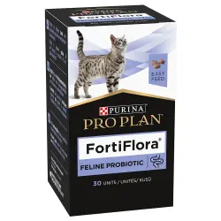Purina Pro Plan FortiFlora Feline Probioticos masticables para gatos - 15 g (30 unidades)