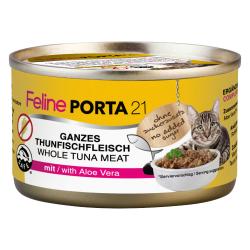 Feline Porta 21 comida para gatos 6 x 90 g - Atún con  aloe