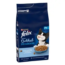 Felix Senior Doblemente delicioso pollo y pavo - 4 kg