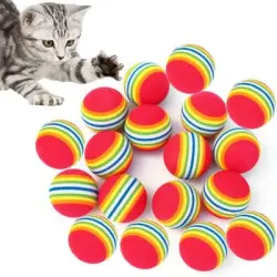 FurryFusion 20 pelotas de juguete para gatos - Artículo 20