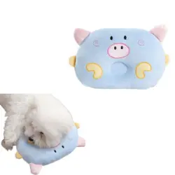 FurryFusion Almohada para dormir para mascotas - Azul