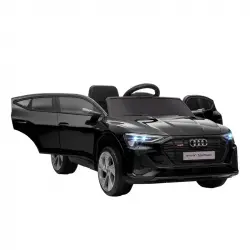 Homcom Audi E-Tron Coche Eléctrico para Niños 3-5 Km/h Negro