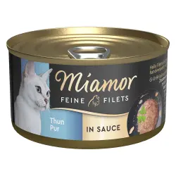 Miamor Filetes Finos en salsa en latas 24 x 85 g - Atún puro