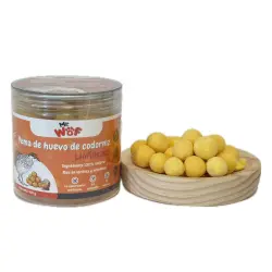 MR.WOF Mr Wof Yema Huevo Codorniz Liofilizada para perros - 100 g